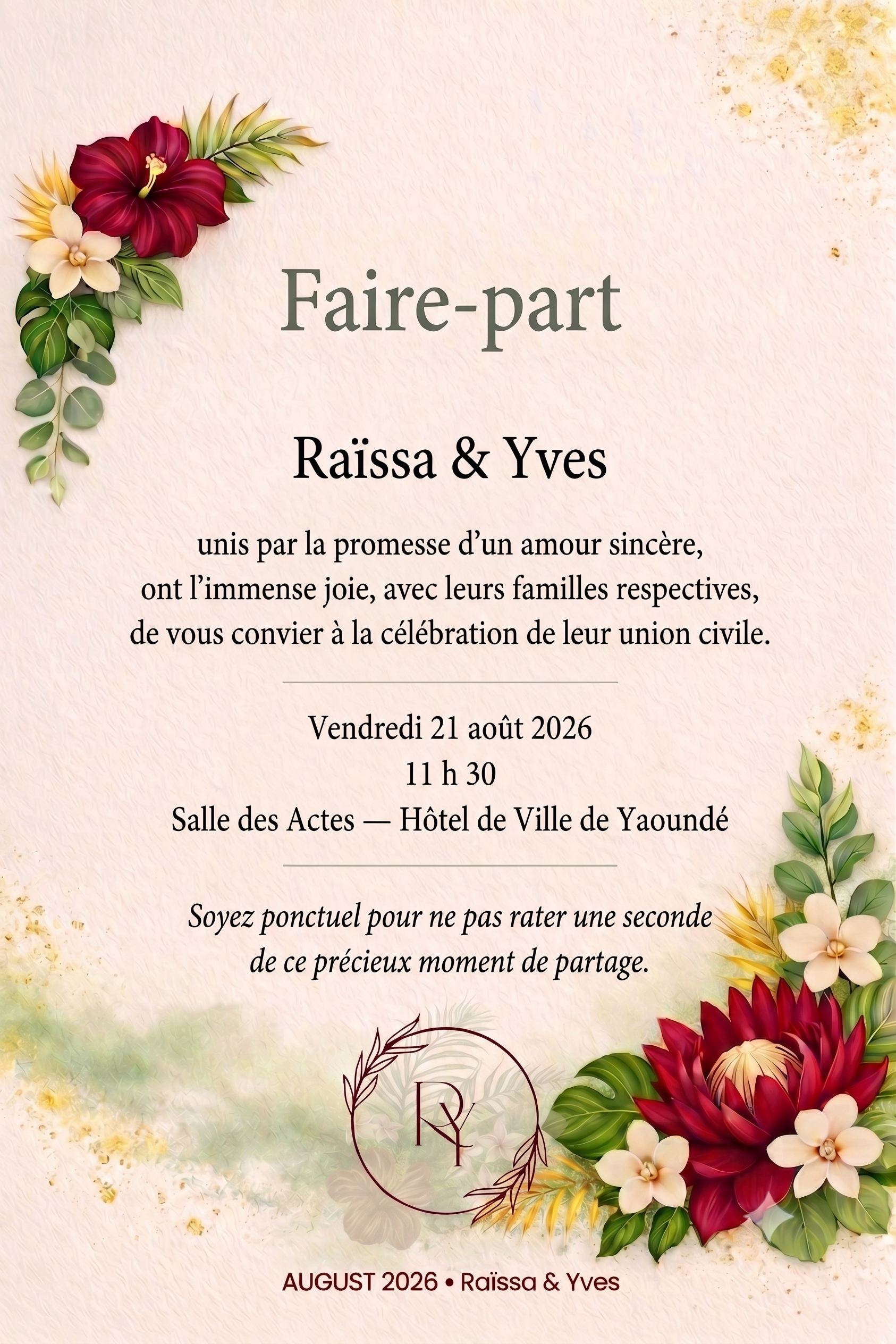 Save the date